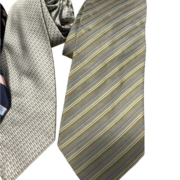 Random tie lot. Kenneth Cole, Chaps, Geoffrey bean Perry Ellis Portfolio Silk - Picture 5 of 9